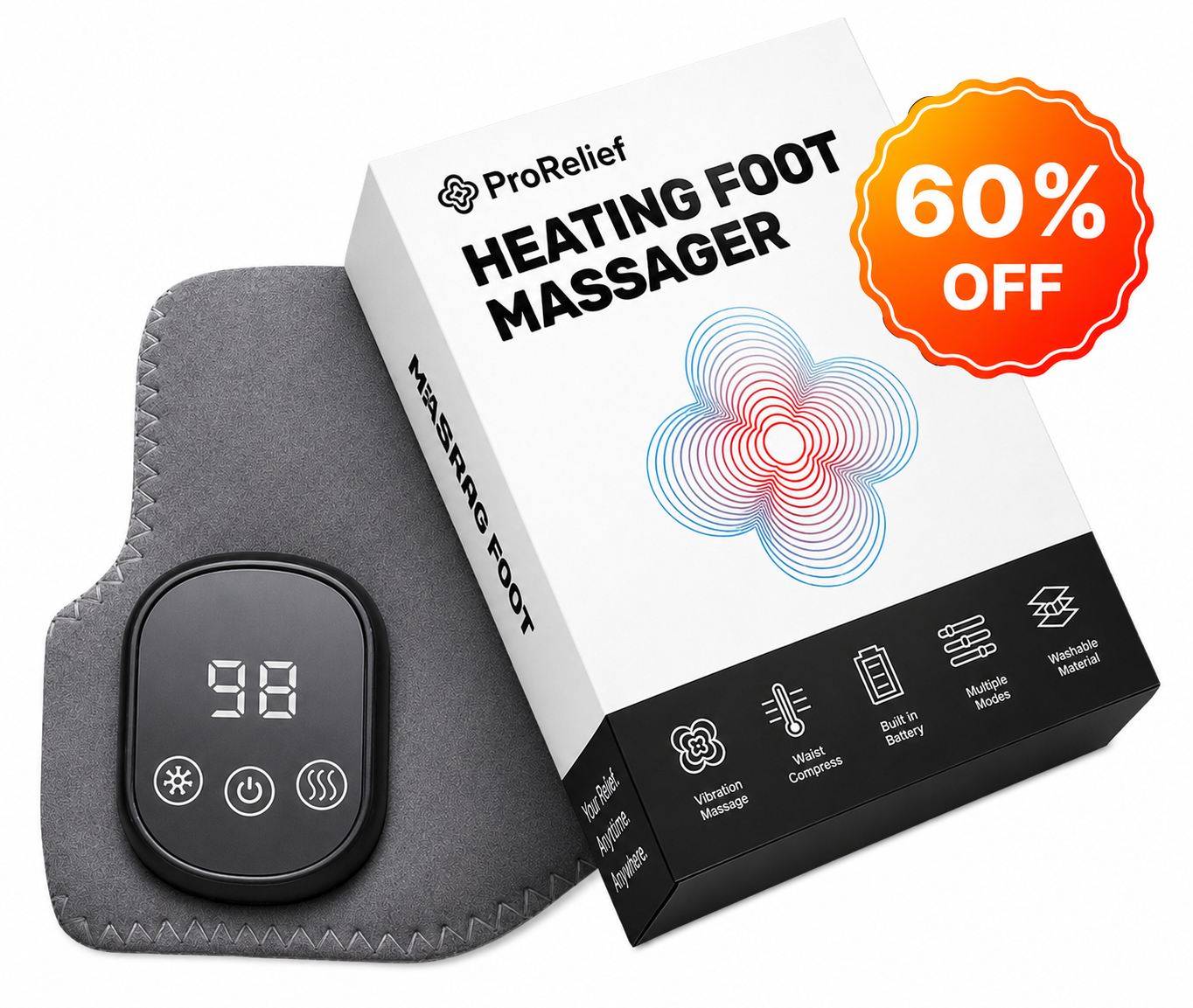 ProRelief Triple Comfort Foot Massager